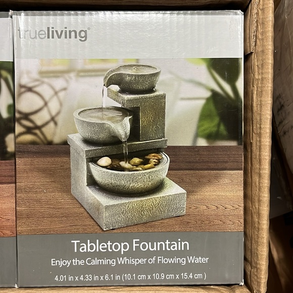 Tabletop fountain calming sounds of flowing water - Picture 2 of 4